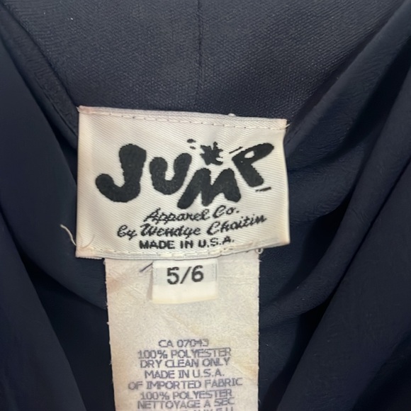 Long light weight navy blue Gown - Picture 4 of 4